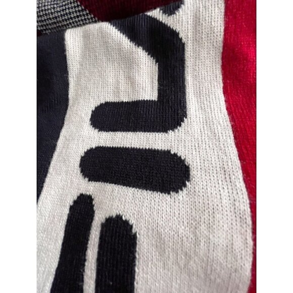 FILA Scarf With Tassles Warm Winter Unisex One Size Winter Warm Skiing - Picture 8 of 8